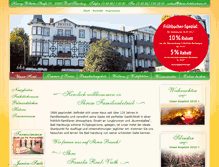 Tablet Screenshot of harz-hotelvictoria.de